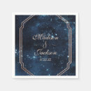 Search for initial napkins Navy blue
