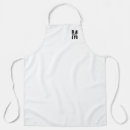Search for white person aprons For him