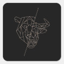 Search for bull and bear stickers Money