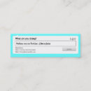Search for sarcasm business cards Quote