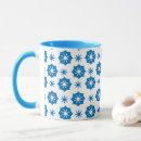 Search for blue white floral mugs Modern