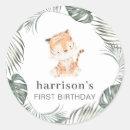 Search for the tiger stickers Birthday