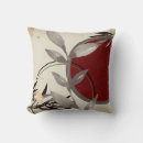 Search for cream and burgundy cushions Watercolor