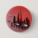 Search for saucers badges Aliens