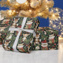 Search for cute animal christmas wrapping paper Animals