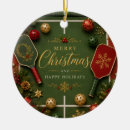 Search for pickleball christmas tree decorations Ceramic