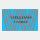 Search for family name stickers Blue