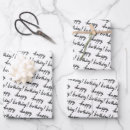 Search for lettering wrapping paper Modern