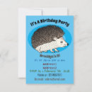 Search for hedgehog invitations Porcupine