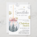 Search for pink winter wonderland baby shower Watercolor
