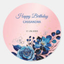 Search for golden butterfly stickers For her