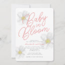 Search for in bloom baby baby shower invitations Watercolor