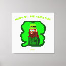 Search for four leaf clover canvas prints Shamrock