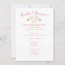 Search for gold hens party invitations Bride