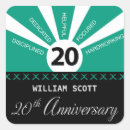 Search for 20th anniversary stickers Twenty