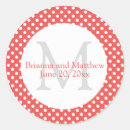 Search for red dots stickers Bridal shower