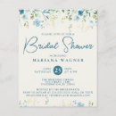 Search for teal blue shower bridal shower invitations Modern