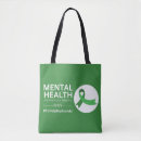 Search for mental health tote bags Anxiety
