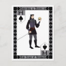 Search for black spades postcards Skull