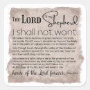 Search for twenty three stickers Bible verse