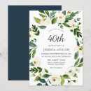Search for floral wreath birthday invitations Botanical