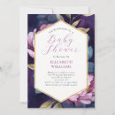 Search for purple and green baby shower invitations Pink