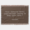 Search for throw blankets Quote