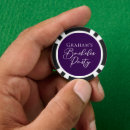 Search for purple poker chips Minimalist