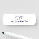 Search for dry erase name tags Business