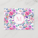 Search for self employed business cards Pink