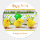 Search for round easter stickers Colorful