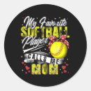 Search for softball player stickers Xmas
