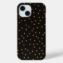 Search for black polka dots iphone cases Gold