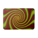 Search for green leaf bath mats Red