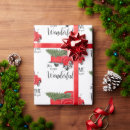 Search for christmas tree truck wrapping paper Cute