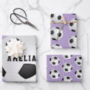 Search for soccer wrapping paper Player