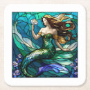 Search for stained glass coasters Flower