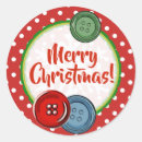 Search for blue buttons stickers Merry christmas