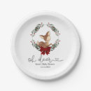 Search for deer baby shower plates Botanical