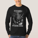 Search for 75th ranger regiment tshirts Military