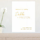 Search for welcome to our wedding signs Modern