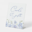 Search for something blue bridal shower signs Blue and white