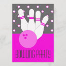 Search for bowling ball invitations Girls