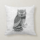 Search for abstract owl Black