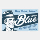 Search for funny vote stickers Political