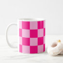 Search for light pink mugs Chequered