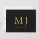 Search for gold border note cards Chic