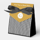 Search for black and yellow favour boxes Elegant