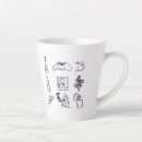 Search for line drawing mugs Red
