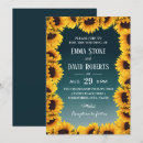 Search for teal sunflower invitations Country